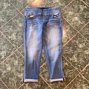 Jag high rise slim ankle jeans size 10